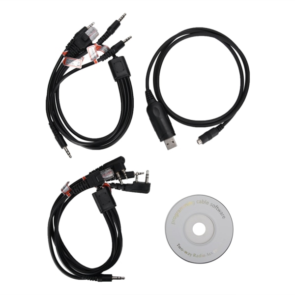 150cm 8-in-1 USB-ohjelmointijohto Walkie Talkie -ohjelmointijohto Motorola/Icom-kaksisuuntaiselle radiolle