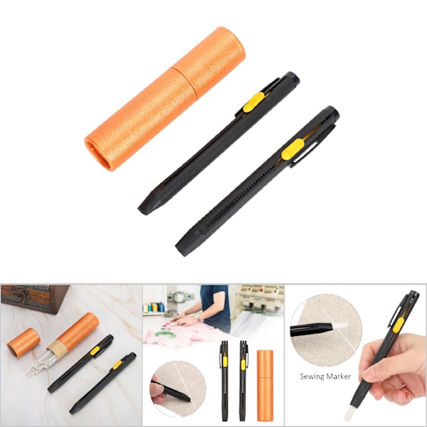 Multifunctional Sewing Chalk Tailor Fabric Marker Disappearing Pencil Tool for Clothing Garment DIY Craft