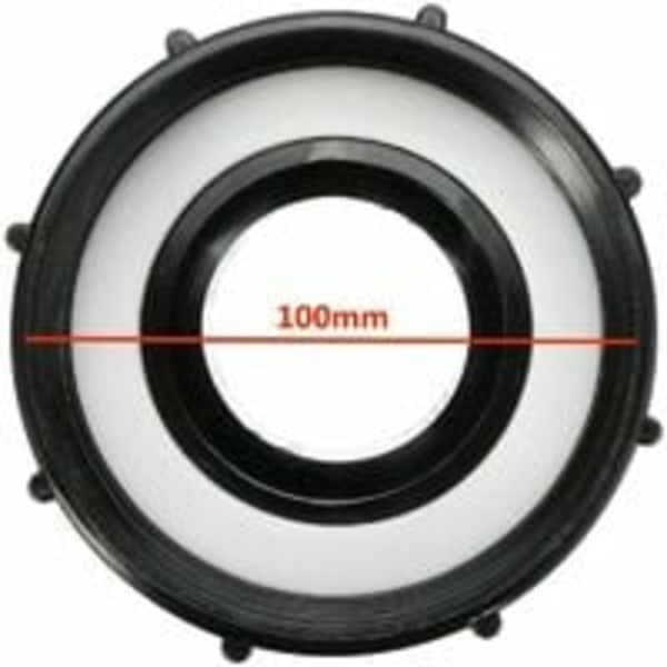IBC-adapter DN80 3\" S100x8 100mm grov gjenge for reduksjon DN50 2\" S60X6 60mm for regntank