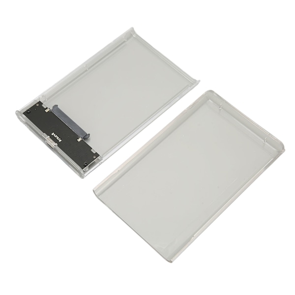 2,5-tommers harddisk kabinett rask overføring 5 Gbps ripebestandig ekstern HDD-kabinett adapter for 2,5-tommers SATA harddisker SSD