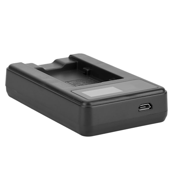 BP-808 Batteriladdare Mini USB-laddning med LCD-skärm för Canon BP-827/809/819