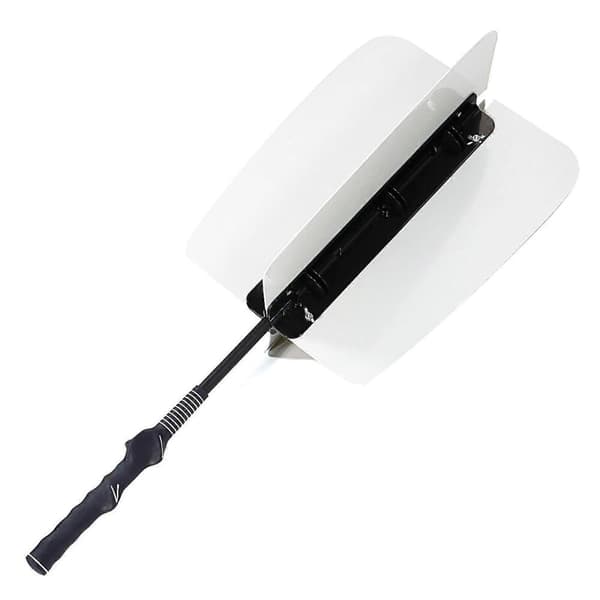 GETIT Golf Swing Trainer Swing Exerciser Training Swing Fan Swing Practice Golf Fan Trainer Swing Grip Swing Practice Grip White
