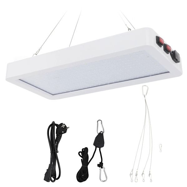 2000W Full Spectrum LED Grow Light Dobbelt Afbryder Plante Grow Ligh