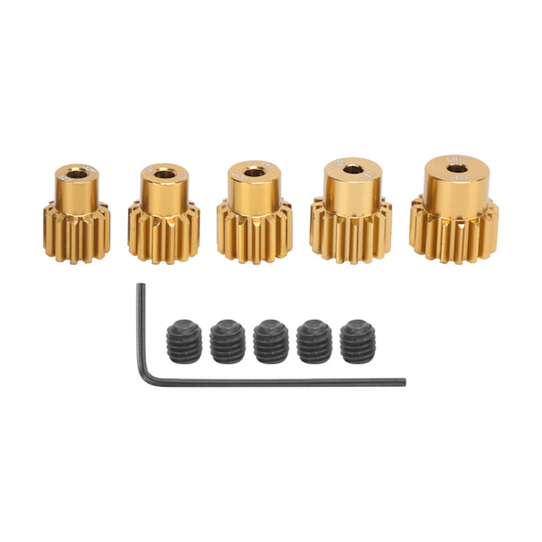 5 kpl 32P hammasratassarja 12T 13T 14T 15T 16T 3,175 mm akselin hammasrattaat 1/10 RC-autoon
