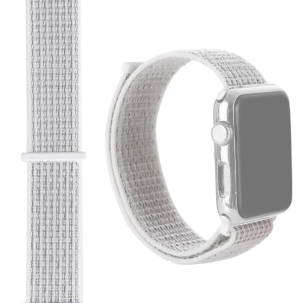 Åndbar Nylon Rem til Apple Watch 38mm/40mm - Moderne og Holdbart Design