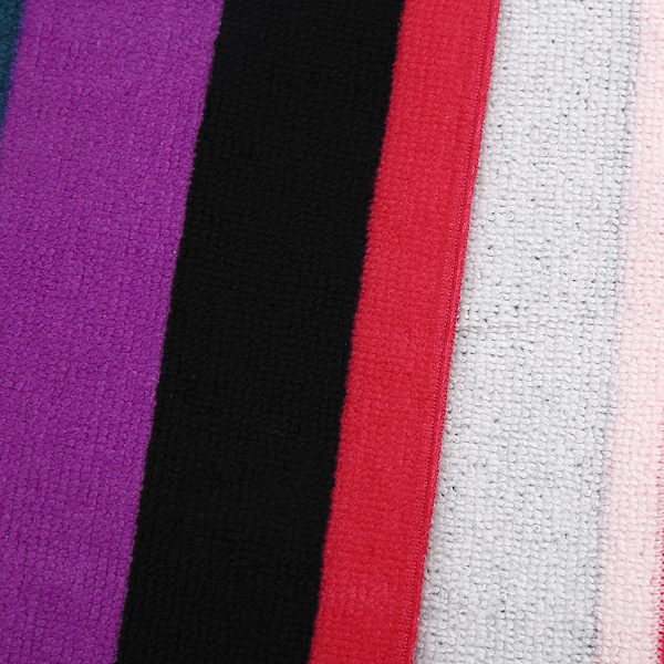 100 x 180 cm letvægts mikrofiber farverigt stort vandabsorberende badehåndklæde til strand, der tørrer hurtigt