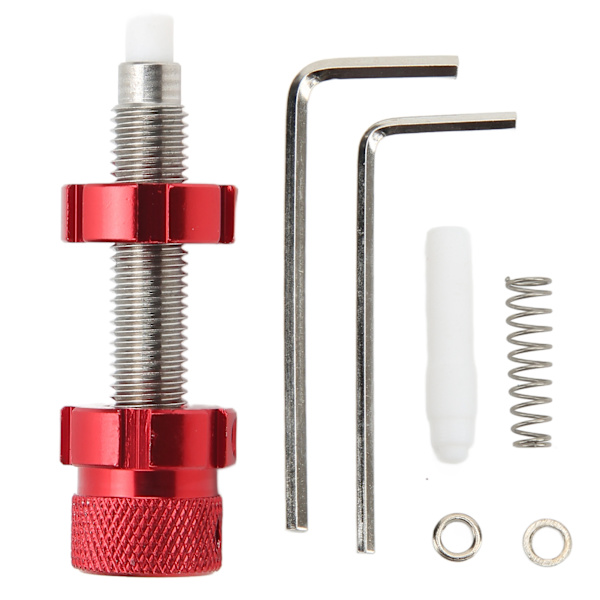 Bueskyting Plunger Bueskyting Pil Skru Inn Pude Plunger Aluminiumlegering for Recurve Bueskyting Tilbehør Rød