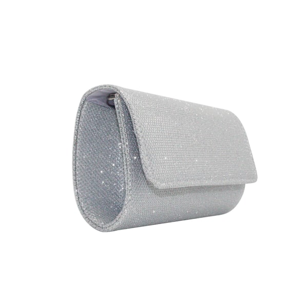 Aftonväska Clutch Handväskor för Kvinnor Damer Glittrande Party Handväska Bröllopsväska Color:silver