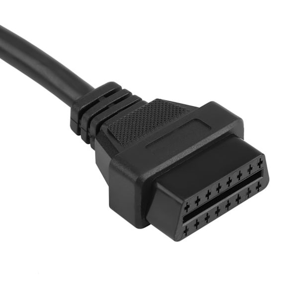 Truck Diagnose Interface Hun 16 Pin OBD2 9 Pin Adapter Kabel til Automotive Diagnostic Tool