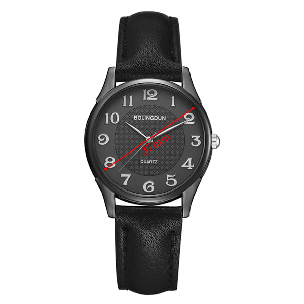 Armbandsur Armbandsur Modeklocka Kvartsklocka Fritidsklocka   (Svart Ram Liten Svart Urtavla)