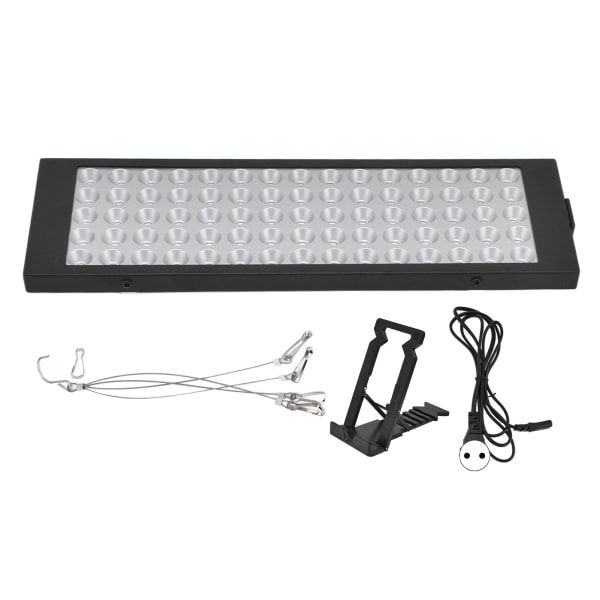 15W 75LED Rødlys Terapi Panel Dyp Rød 660nm og Nær Infrarød 850nm LED Lys Terapi Lampe Combo AC85‑265V