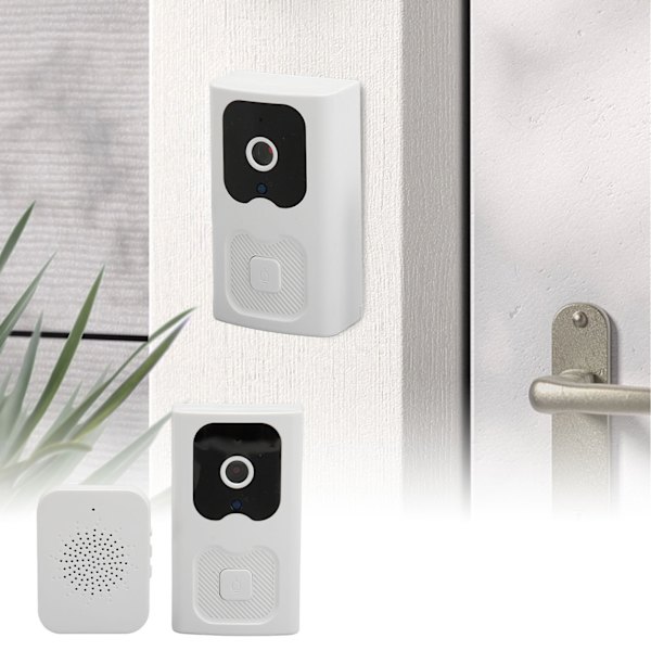 Smart trådløs fjernbetjening videodørklokke intelligent mobiltelefon fjernbetjening Wifi HD nattesyn tovejs opkald dørklokke