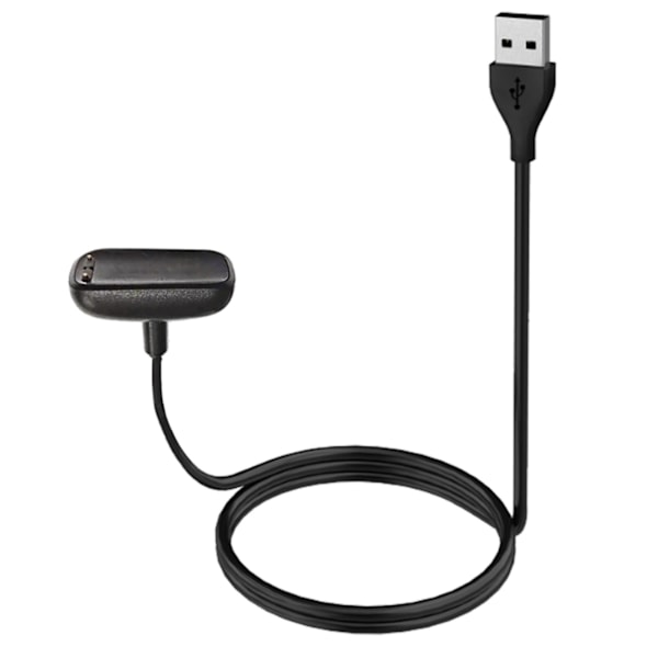 Magnetisk USB-ladekabel kompatibel med Fitbit Luxe armbåndslader datakabel 100CM stropplader kompatibel med Fitbit Luxe Smart Watch