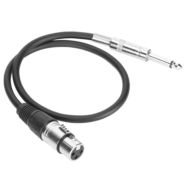 6,35 mm XLR hun til TRS lydkabel afbalanceret forbindelseskabel til mikrofonmixer