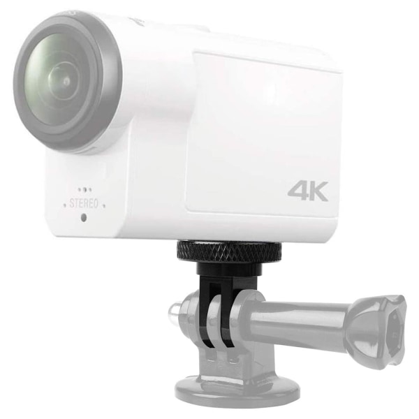 Tripod-kiinnityssovitin 1/4 tuumaa -20 Kamerakiinnityssovitin Yhteensopiva YI DV:n ja muiden standardien 1/4 lisävarusteiden kanssa