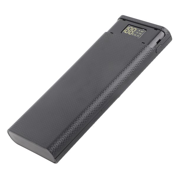 Snabbladdningsversion 8x18650 Power Bank Case USB DIY Kit Skal Batterihållare Laddningsbox