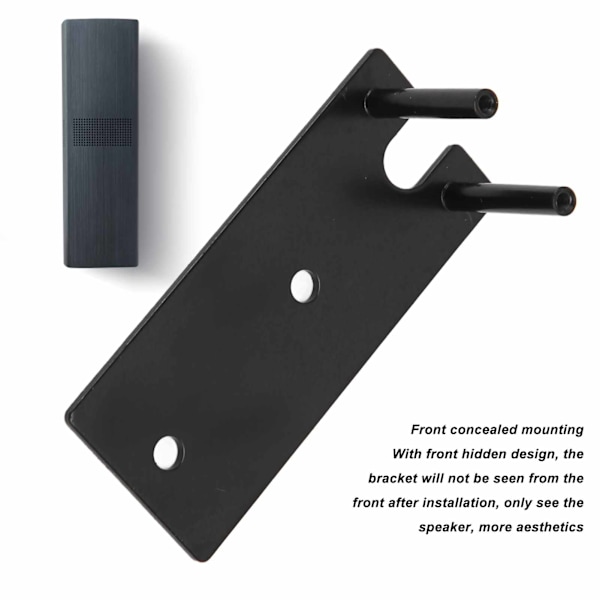 Högtalarväggfäste Enkel Installation Metall Soundbar Väggfäste för 650 Hemunderhållningssystem Surroundhögtalare