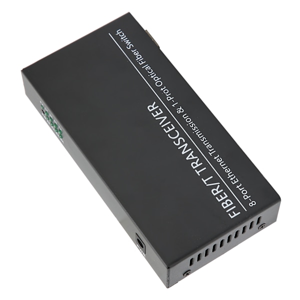 Gigabit Switch 1 Fiber 8 Port Ethernet Single Mode Dual Fiber Adaptiv Gigabitomvandlare för Signalomvandling