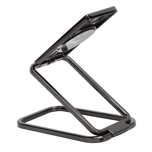 Finger Ring Mobiltelefonholder Stativ 360° Rotasjon Metallring Spenne MultiAngle Håndgrep(Svart )