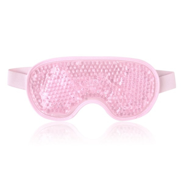 Återanvändbar Cold Eye Mask Eye Ice Pack för pösiga ögon, Gel Eye Ma Light Pink