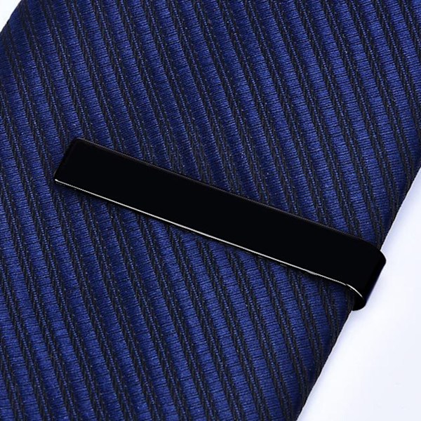 4 st slips för män i koppar, elegant och elegant finish, 4 färger, slipsklämma för män