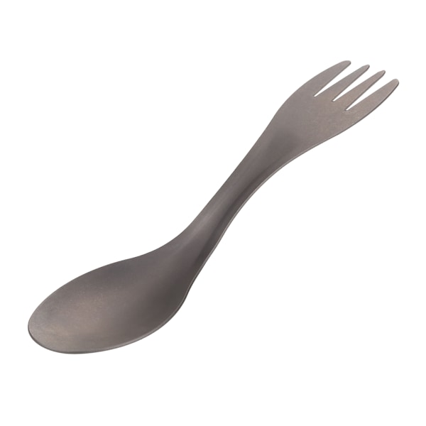 Konvertibel Multifunktionell Spork för Utomhusäventyr, Titanlegering Ultralätt Sandblästringsprocess Bekvämt Grepp Portabel Konvertibel