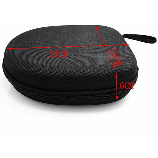 Hodetelefonveske for over-ear headset, hodetelefonbeskyttelse