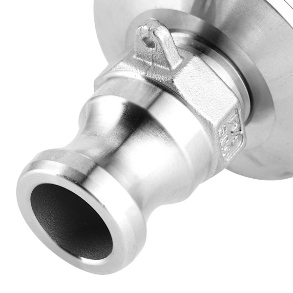 Kulkopplingar för hembryggning, för aluminium Camlock-kopplingar, snabbkoppling 1/2in-Fx1.5in TC Sanitär Rostfritt Stål Tri Clamp-kopplingar
