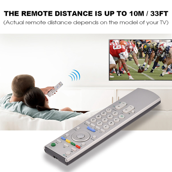 Ersättningsfjärrkontroll för Sony TV RM-ED005 RM-GA005 RM-W112 RM-ED014 RM-ED006 RM-ED008