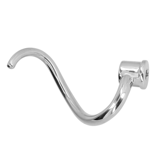 Professionell Degkrok för KitchenAid-mixers, Rostfri & Diskmaskinsäker, Spiraldesign för Snabb Degknådning, Kompatibel med 5Qt & 6Qt