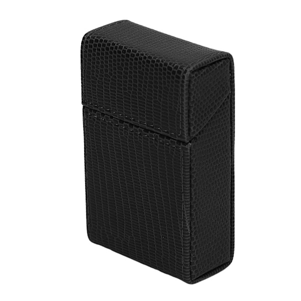 Cigarettboxhållare Ödla Designad PU Läder Cigarettbox Förvaringsfodral för Kvinnor Män