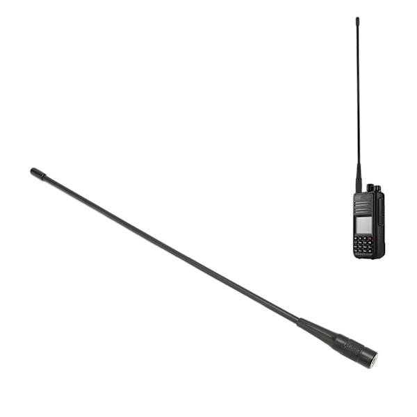 RHD‑771 SMA-hane Walkie Talkie-antenn 144/430MHz-antenn för Yaesu VX‑3R VX‑6R RT3S RT3RT1RT81 TYT MD‑380SMA-hane