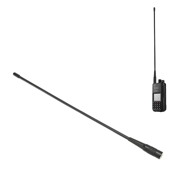 RHD‑771 SMA-urosliitin Walkie Talkie -antenni 144/430MHz Antenni Yaesu VX‑3R VX‑6R RT3S RT3RT1RT81 TYT MD‑380SMA-urosliittimelle