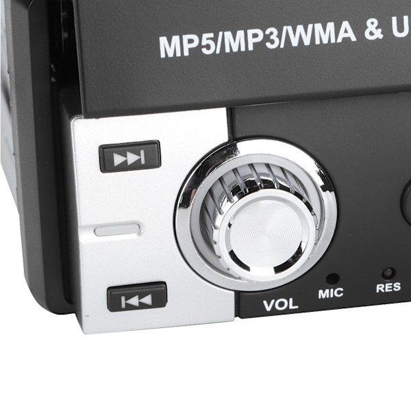 7 tums enkel Din bilstereo GPS Navigationssystem Främre USB Teleskopisk Skärm Bluetooth HF Radio Stereo AIOScreen Popup Manuellt
