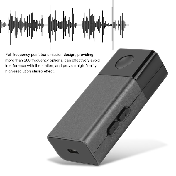 DSER106 Monitoiminen kannettava matkapuhelintabletti Langaton Bluetooth FM-lähetin