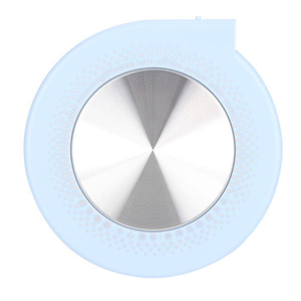 55℃ Multifunktionell USB-kopp Mugg Isolering Matta Skrivbord Isolering Pad Coaster (Blå)