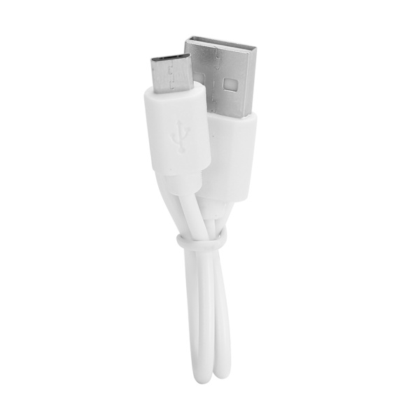 Mini telefon clip-on fyldlys USB genopladelig selfie ringlys til livestreaming (sort)