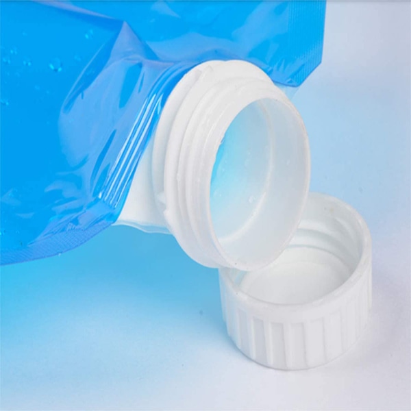 Hopfällbar Vattenbehållare, BPA-fri Plastvatten 2PCS