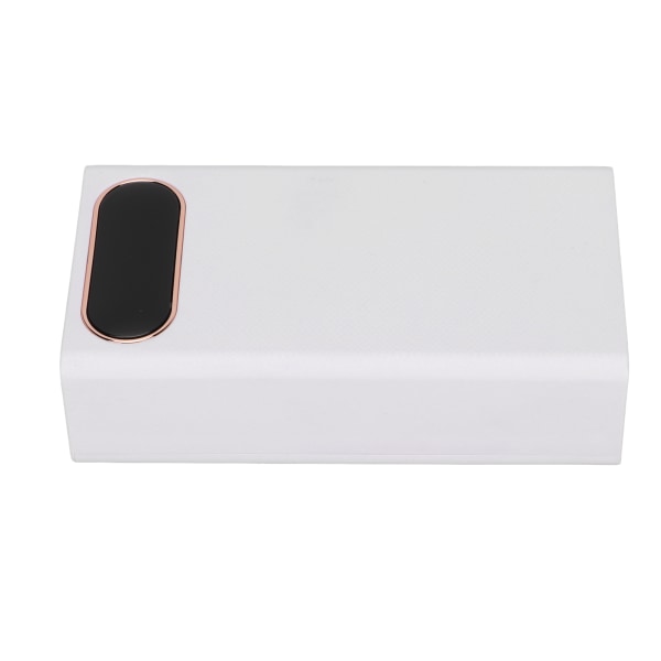 10W DIY 18650 Bærbar Powerbank Etui L12 Mobil Batterioplader 12 Batterier Kapacitet med 2 LED Lys LCD Display
