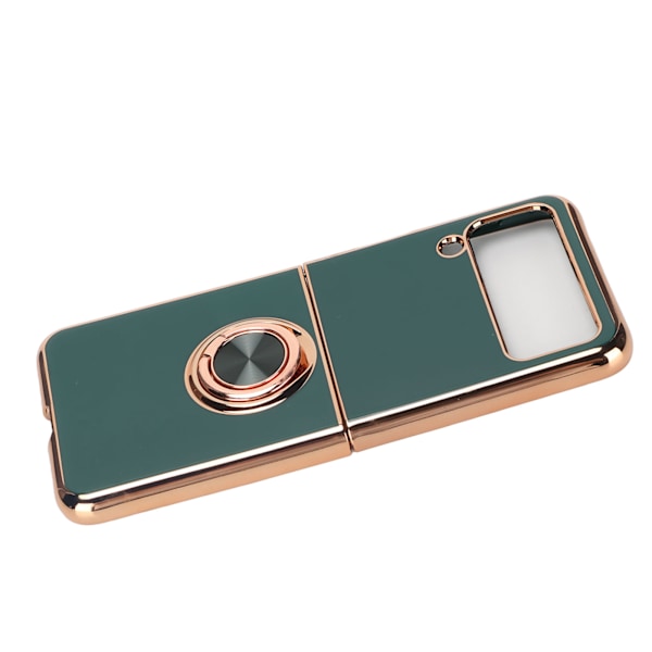 Smartphone skyddande fodral bil magnetisk telefonfodral med 360 graders rotation finger loop stativ för Z Flip 3