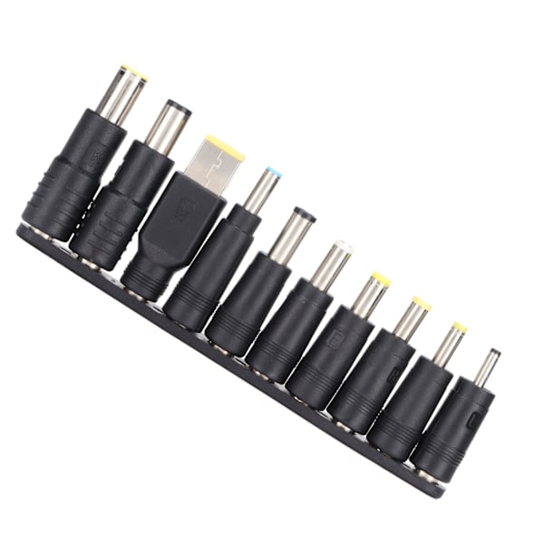 10 st DC-strömkablar 5,5 mm x 2,1 mm Bärbar Kompakt ABS-material Bred Kompatibilitet DC-strömadapter