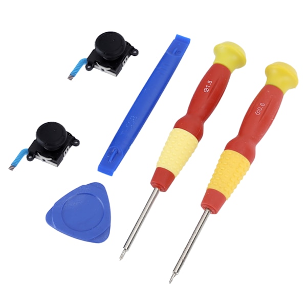 3D Analog Joystick Tumstock Skruvmejslar Ersättningssats för Nintend Switch Controller
