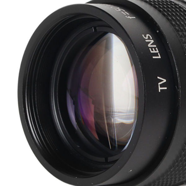 50 mm manuell fokus prime-objektiv F1.4 C 2/3 tum stor bländare fast fokusobjektiv för industriella videomikroskopkameror