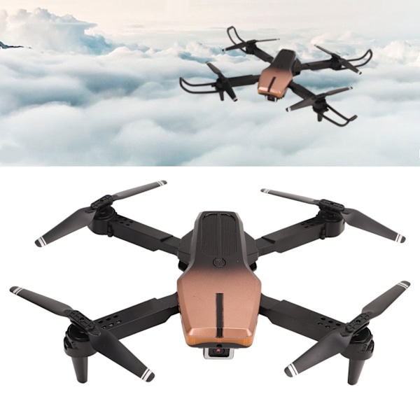 Folding Drones Tre Sided Obstacle Avoidance HD Aerial Photography 4K Dual Camera LED Navigation Lights Drones