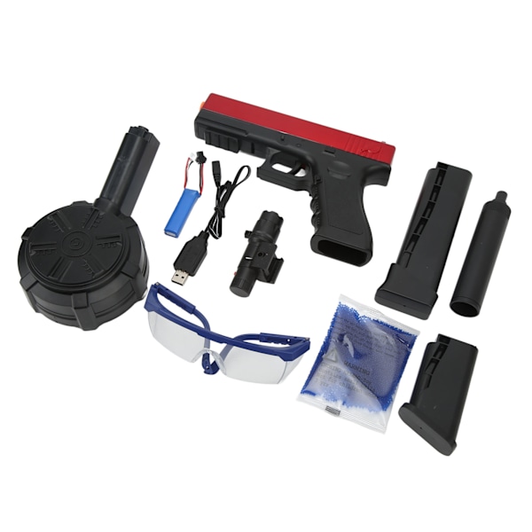 Geel Ball Shooting Toy - Sähköinen Splatter Ball Toy Geel Palloilla Lapsille Shooting Toy Game