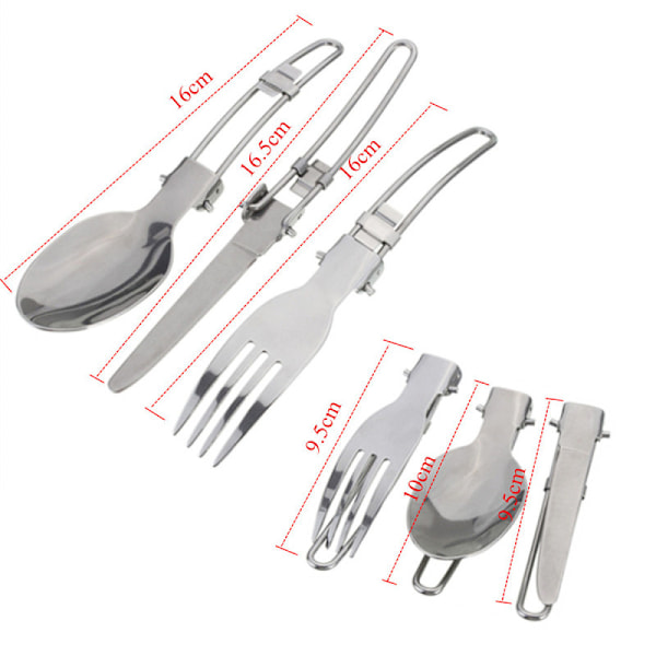 Explorer's Choice, Camping Köksredskapsset Non-Stick Kastrull och Stekpanna, Aluminiumlegering för Lättviktig och Utrymmesbesparande Utrustning för Utomhusmatlagning, Idealisk för Vandring och