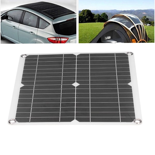 Flexibla Monokristallina Solpaneler För Utomhusaktiviteter, Ip65 Vattentät Solladdare Med Portabelt Vikbart Solcellskit, 40W 18V Hög Effektivitet