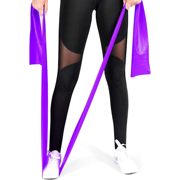 Latex Balett Stretchband, Total Flexibilitet Dans Träning Fysioterapi Verktyg För Hemmagym, Kompakt Enkel Användning Naturligt Latex Gummi Multi-Grepp