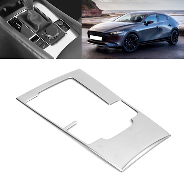 Bil Växelspakspanel Trim Vänster Sida Förare Center Ersättning för Mazda 3 2019‑2021