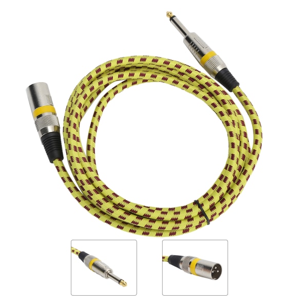 JORINDO XLR - 1/4 tuuman 6,35 mm uroskaapeli, balansoitu signaaliyhteys, mikrofonikaapeli